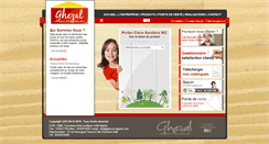 Desktop Screenshot of ghezal-algerie.com